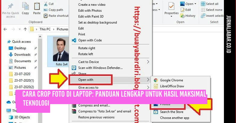 Cara Crop Foto di Laptop: Panduan Lengkap untuk Hasil Maksimal