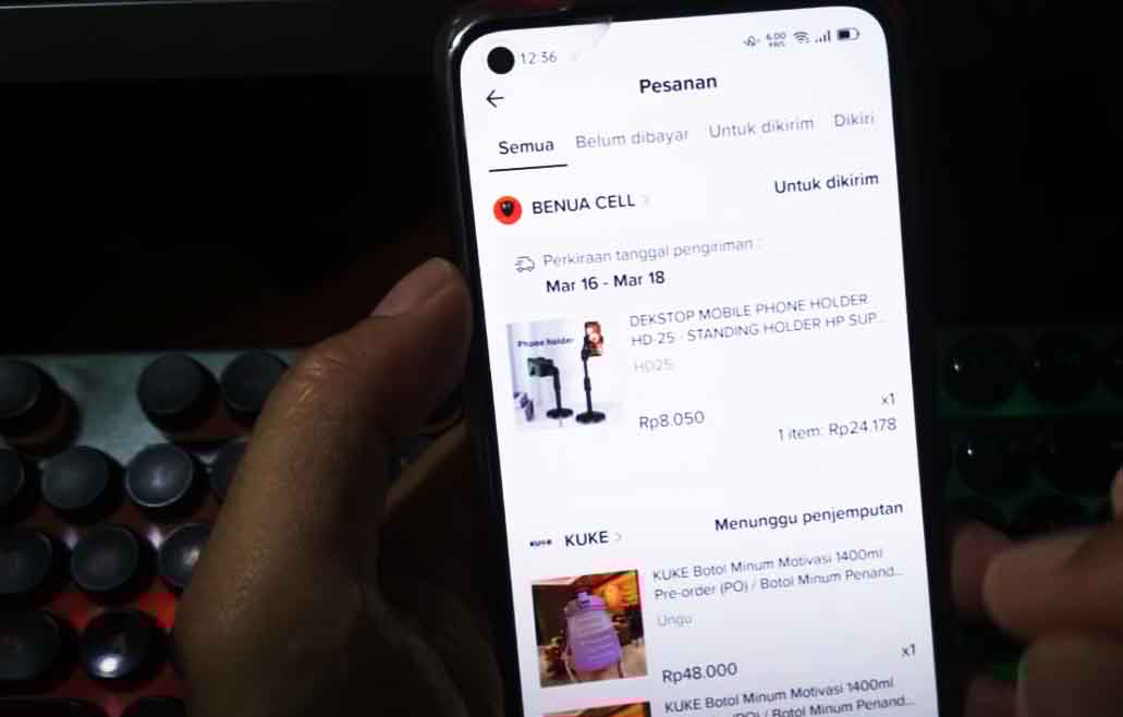 Cara Melihat Riwayat Pesanan di TikTok Shop