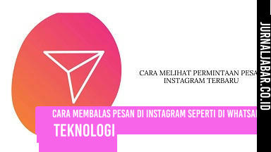 melihat status pesan di instagram