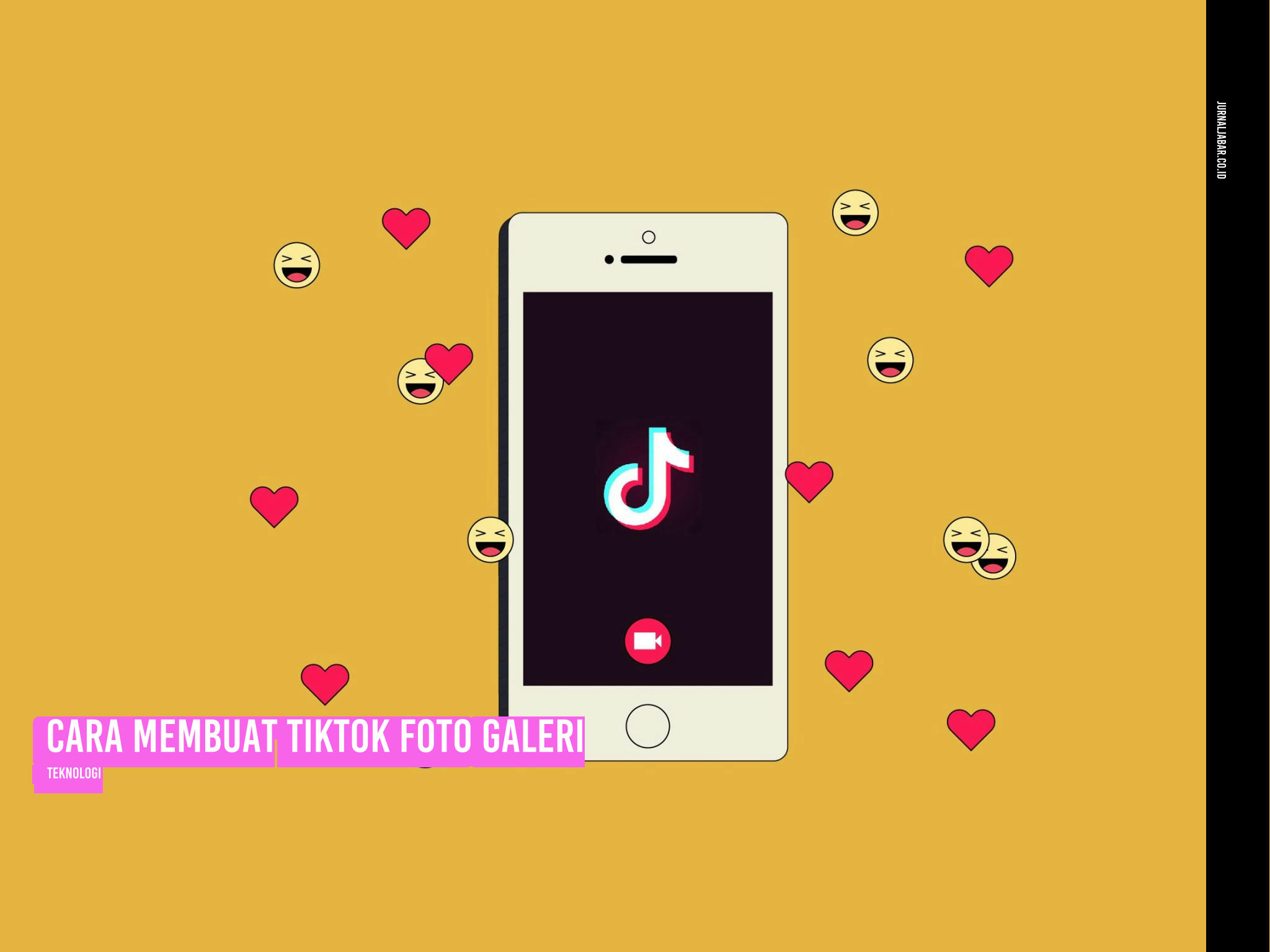 Cara Membuat TikTok Foto Galeri