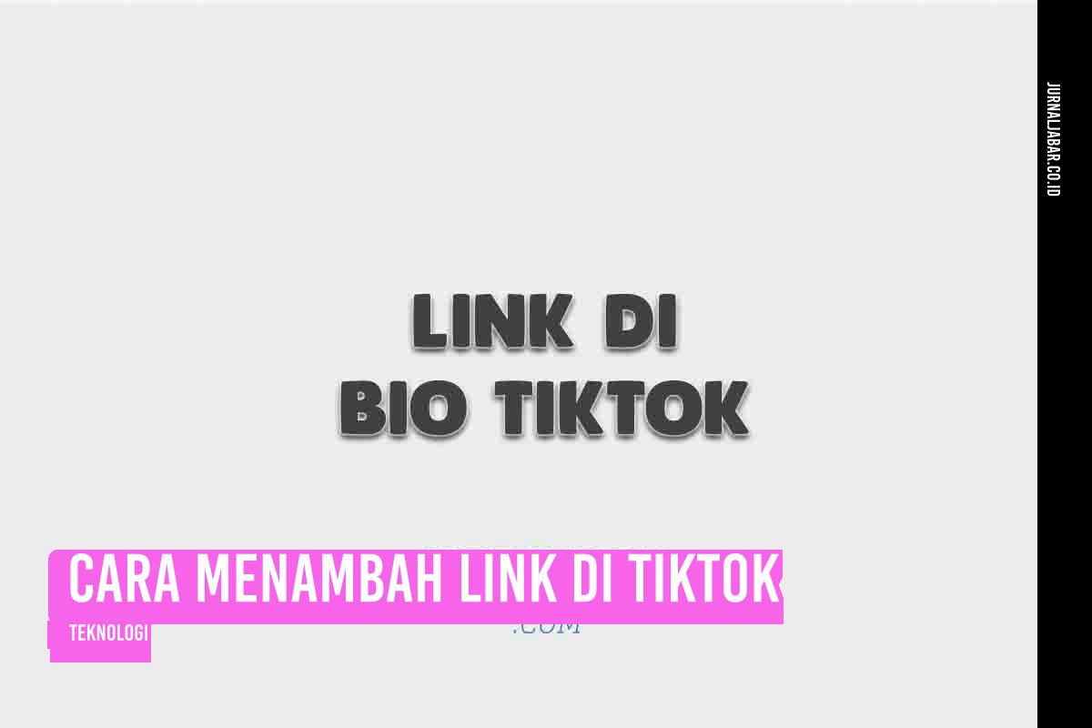 Apakah saya dapat menambahkan link di semua video TikTok?