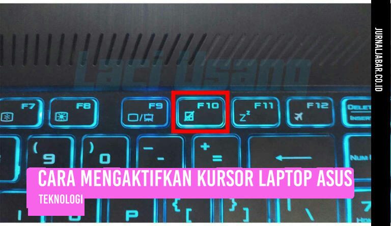 Cara Mengaktifkan Kursor Laptop Asus
