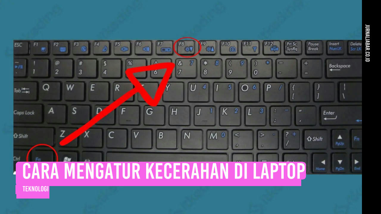 Cara Mengatur Kecerahan di Laptop