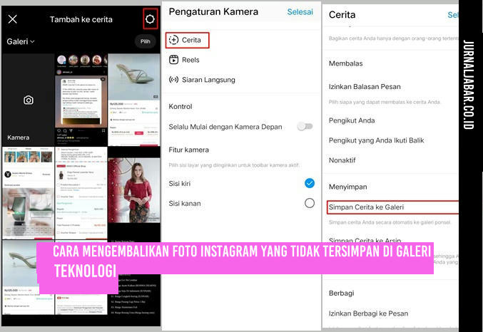 Cara Mengembalikan Foto Instagram yang Tidak Tersimpan di Galeri
