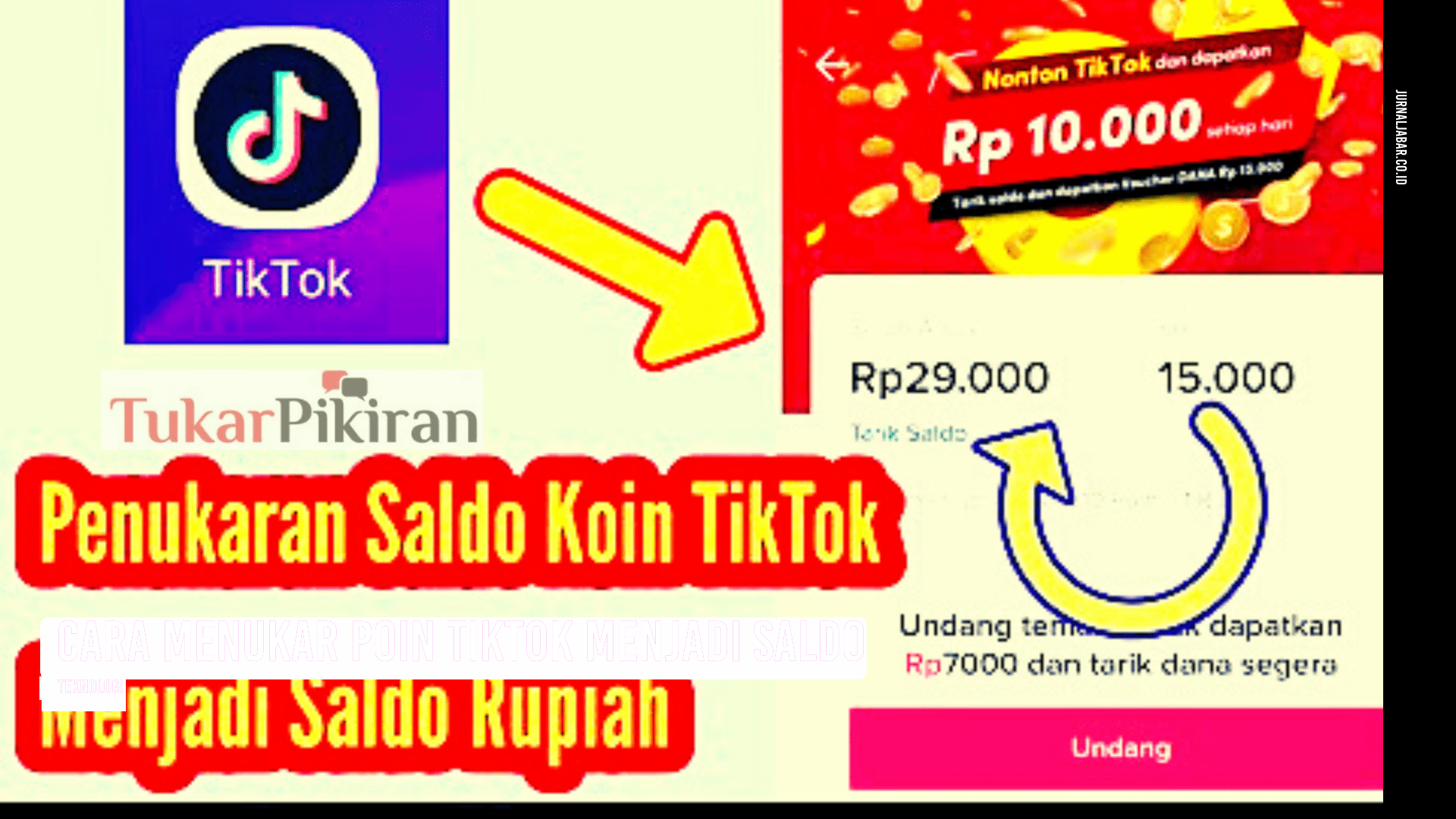 Cara Menukar Poin TikTok Menjadi Saldo
