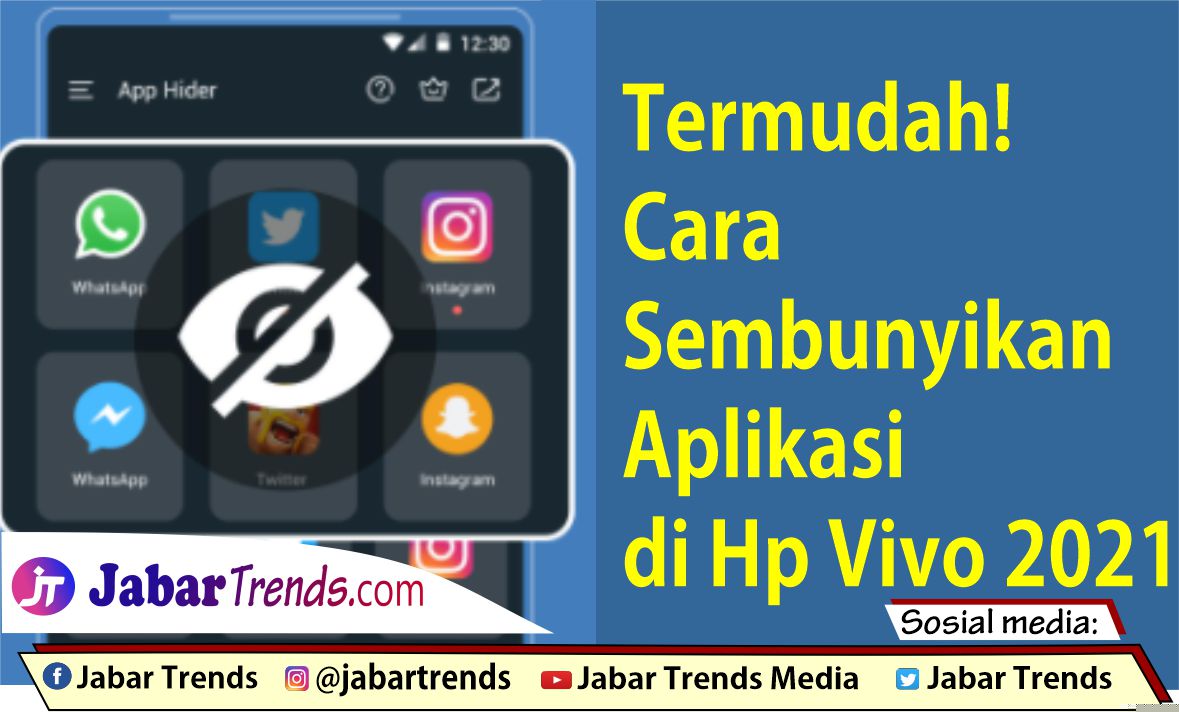 Cara Menyembunyikan Aplikasi di HP Vivo Y91c
