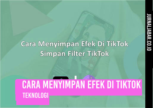 Cara Menyimpan Efek di TikTok