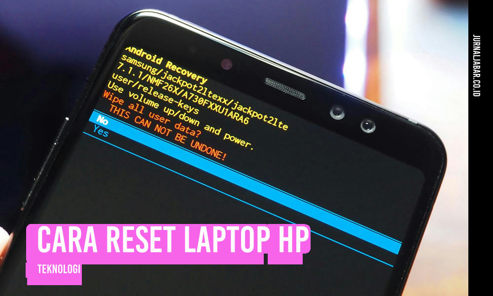 Cara Reset Laptop HP