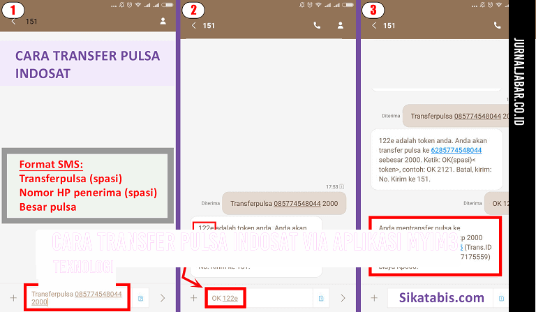 Cara Transfer Pulsa Indosat via Aplikasi MyIM3