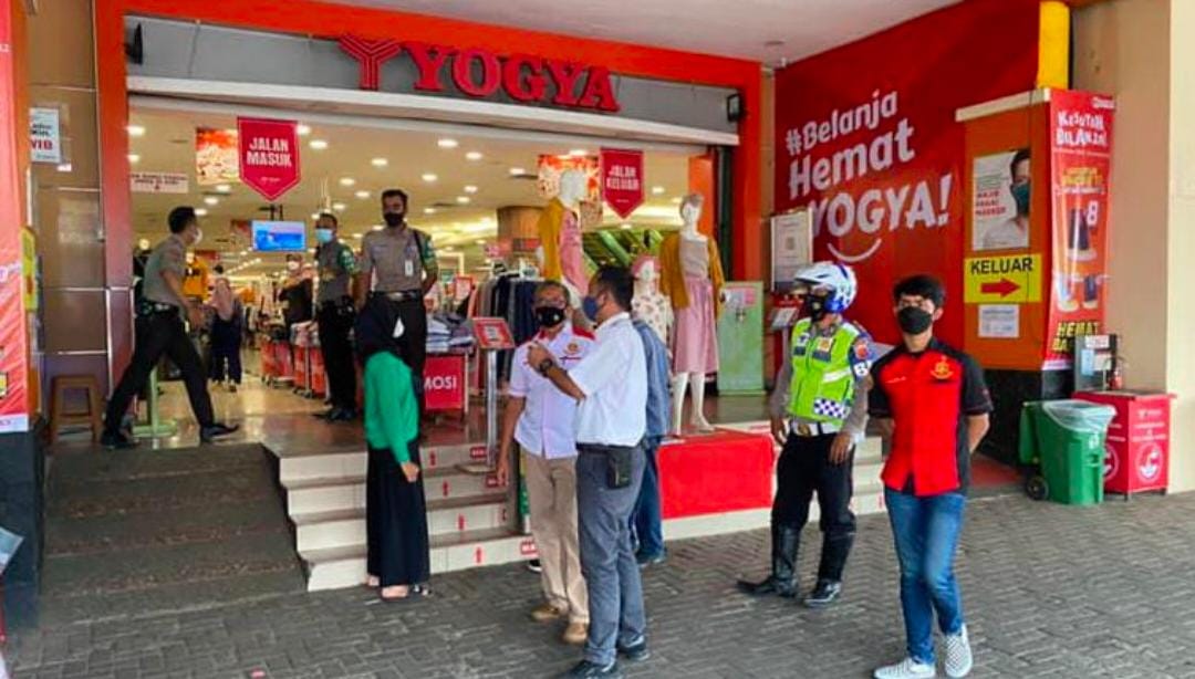 Personel Polres Ciamis Laksanakan Operasi Yustisi Penegakan Disiplin Prokes