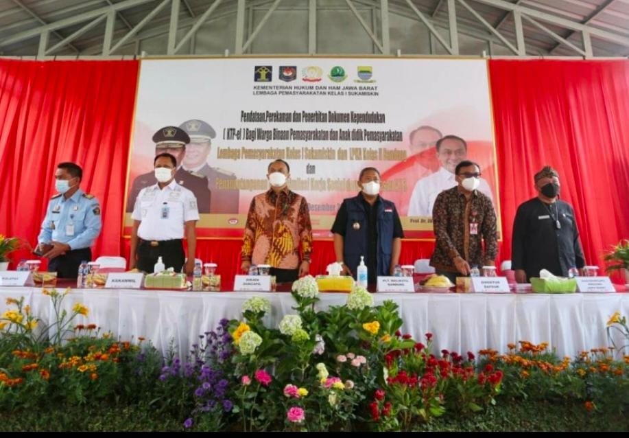 Kota Bandung Awali Pendataan, Perekaman dan Penerbitan Dokumen Kependudukan bagi WBP