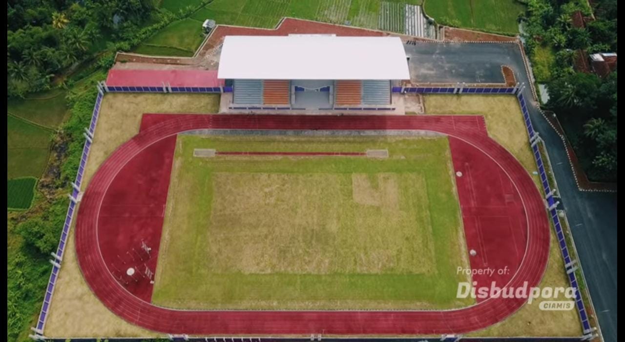 Kabupaten Ciamis Kini Memiliki Stadion Atletik Bertaraf Internasional