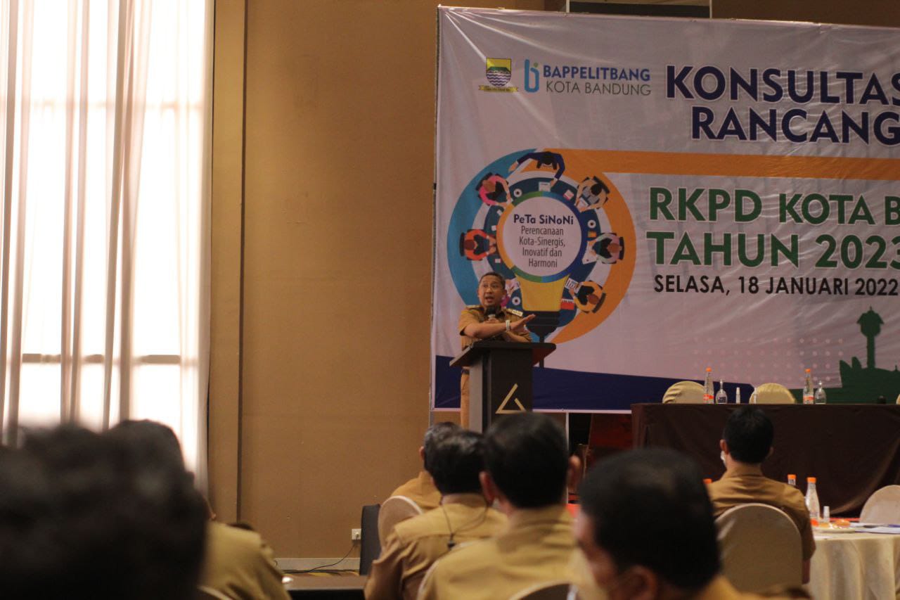 Pemkot Bandung Gelar Konsultasi Publik Rencana Kerja Pemerintah Daerah