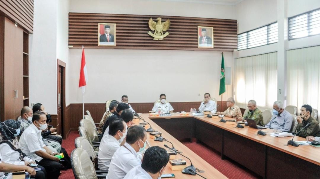 Bupati Ciamis Terima Audensi dari Badan Riset dan Inovasi Nasional