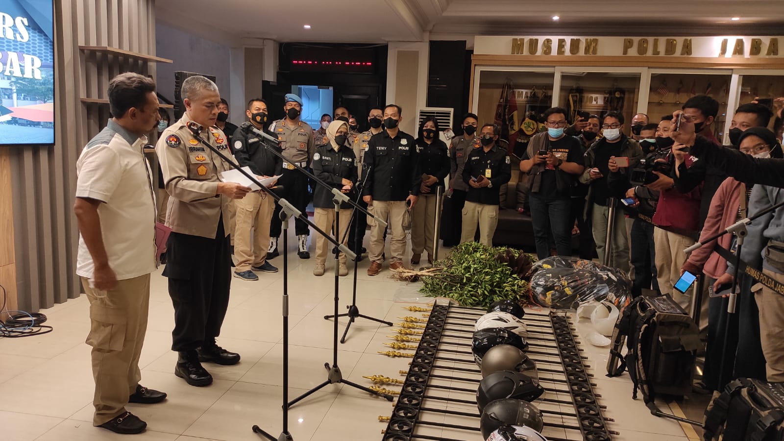 Buntut Demo Massa, 725 Anggota GMBI Diamankan di Halaman Mapolda