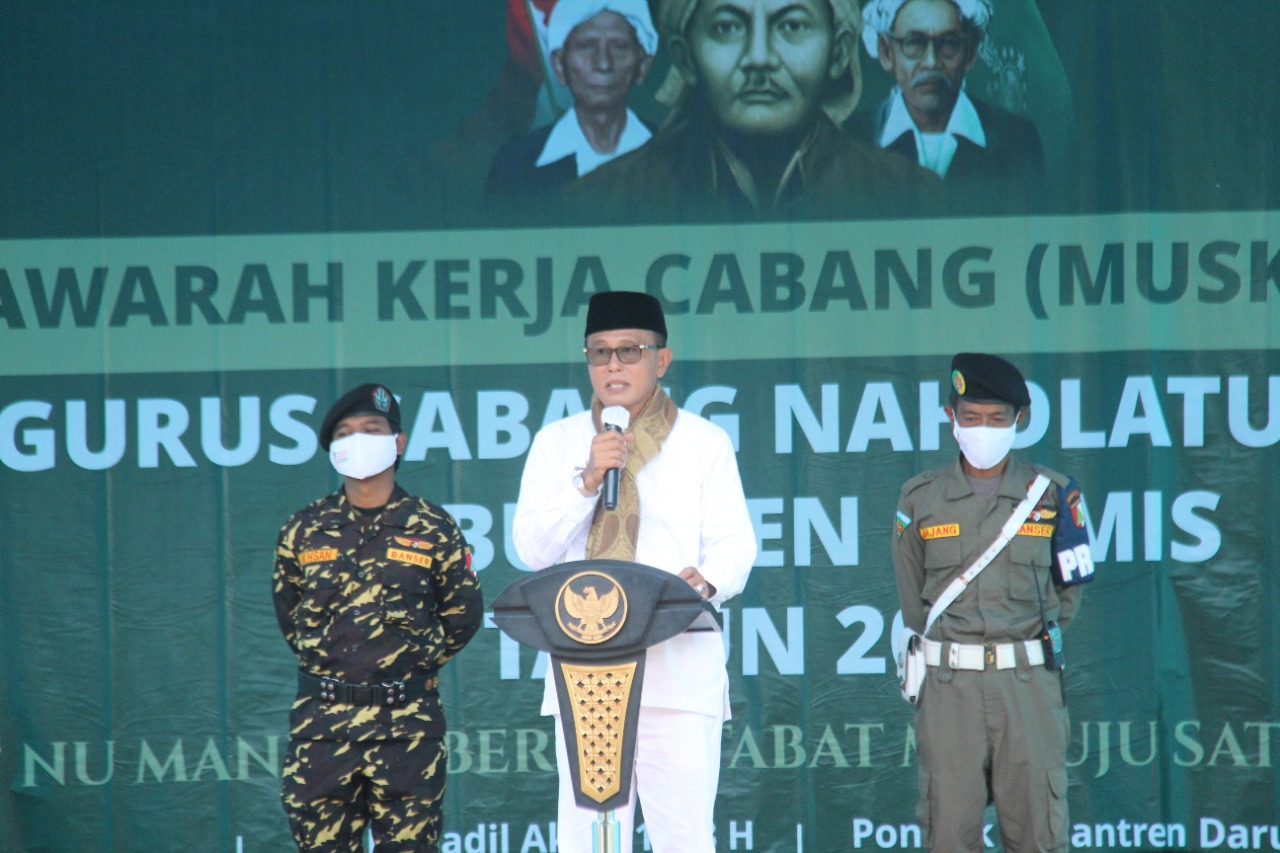 Bupati Ciamis Buka Muskercab Ke I Pengurus Cabang Nahdlatul Ulama