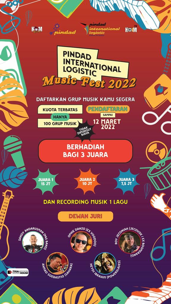 Hobby Nge Band, Salurkan Bakat Kalian di Event Pindad International Logistic Music Fest 2022