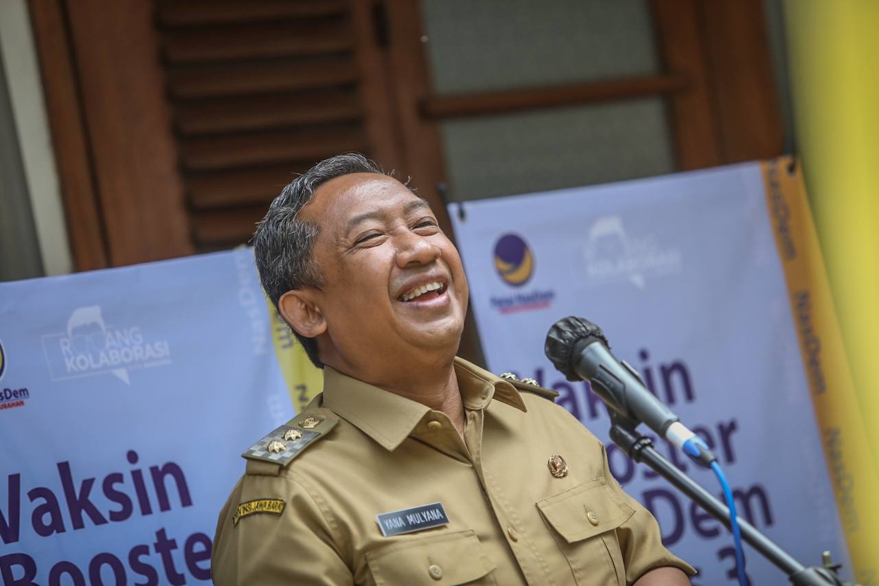 Plt Walkot Bandung Ucapkan Terima Kasih, Vaksinasi Capai 111 Persen