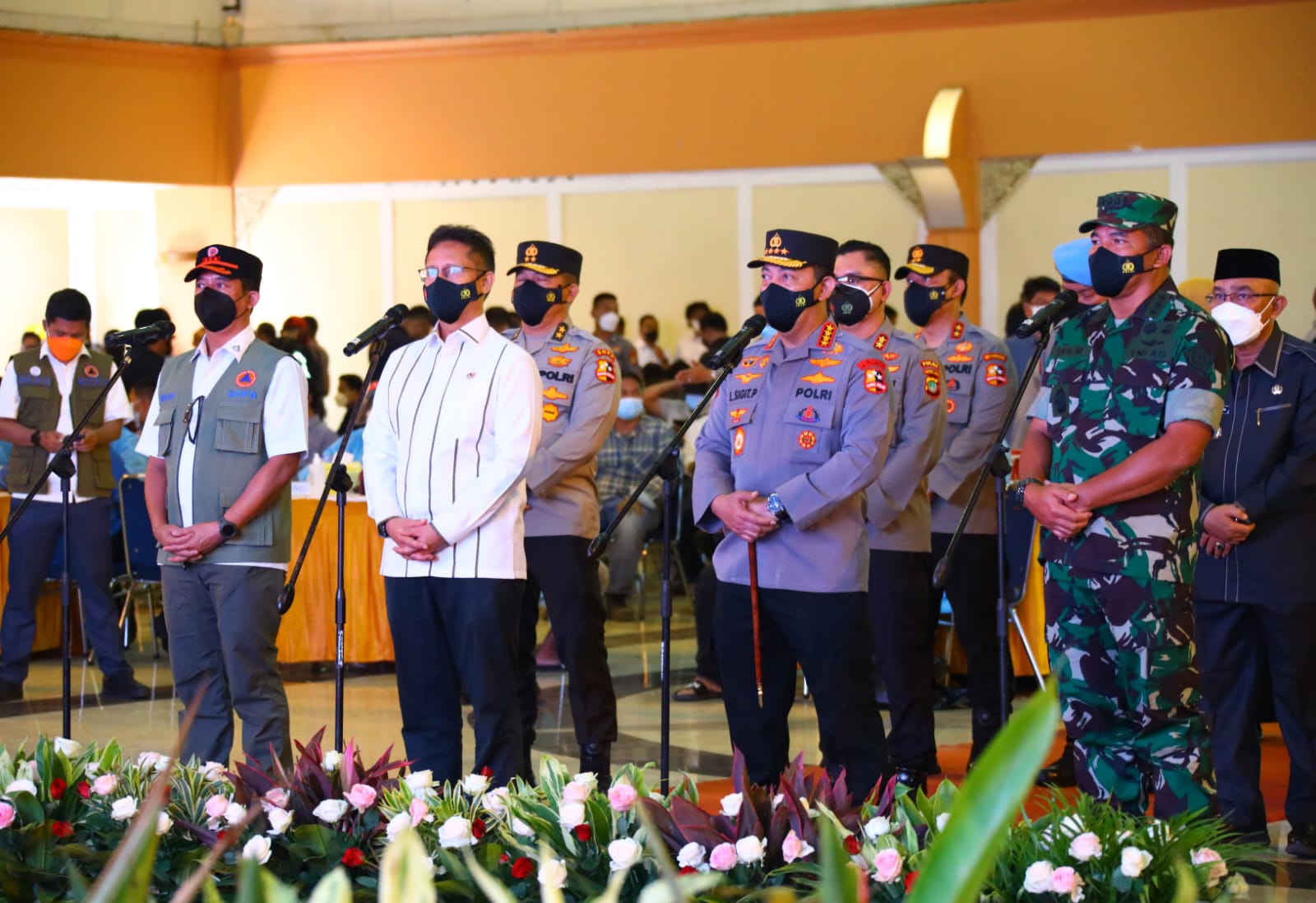 Kapolri Tinjau Akselerasi Percepatan Vaksinasi Serentak Se-Indonesia