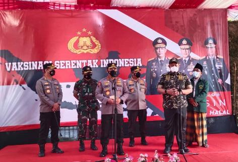 Konferensi Pers Pengungkapan Narkotika di Pangandaran Dipimpin Kapolri