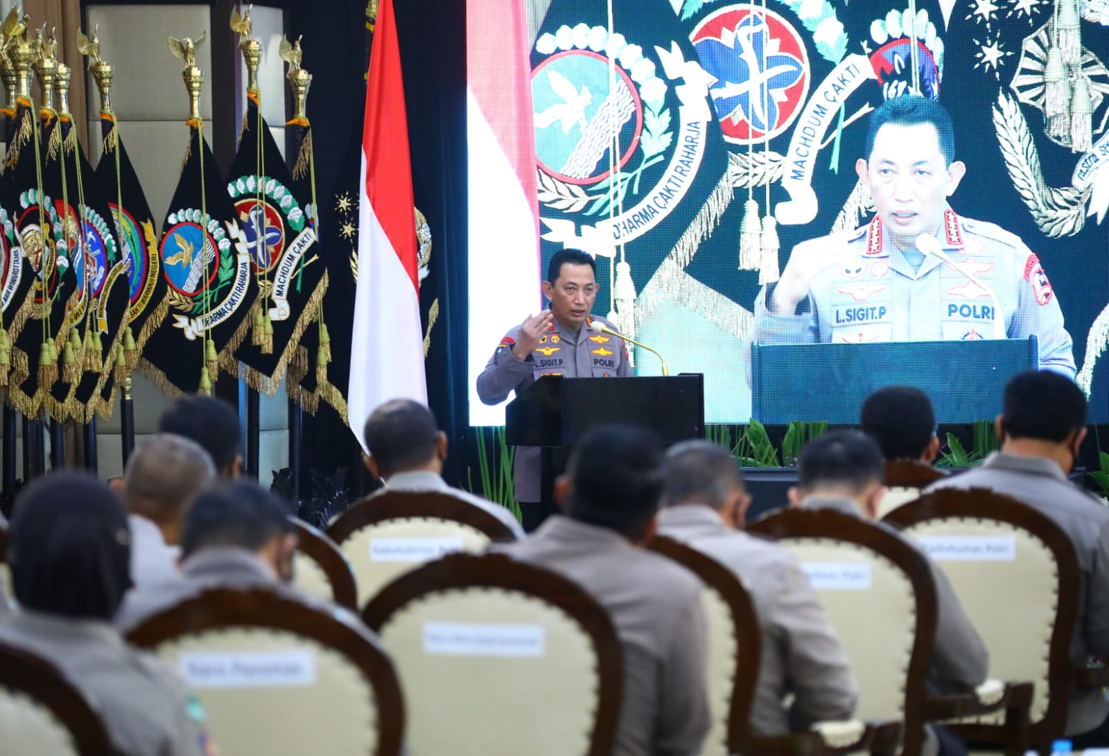 Kapolri Buka Rapat Kerja Teknis Gabungan Satker