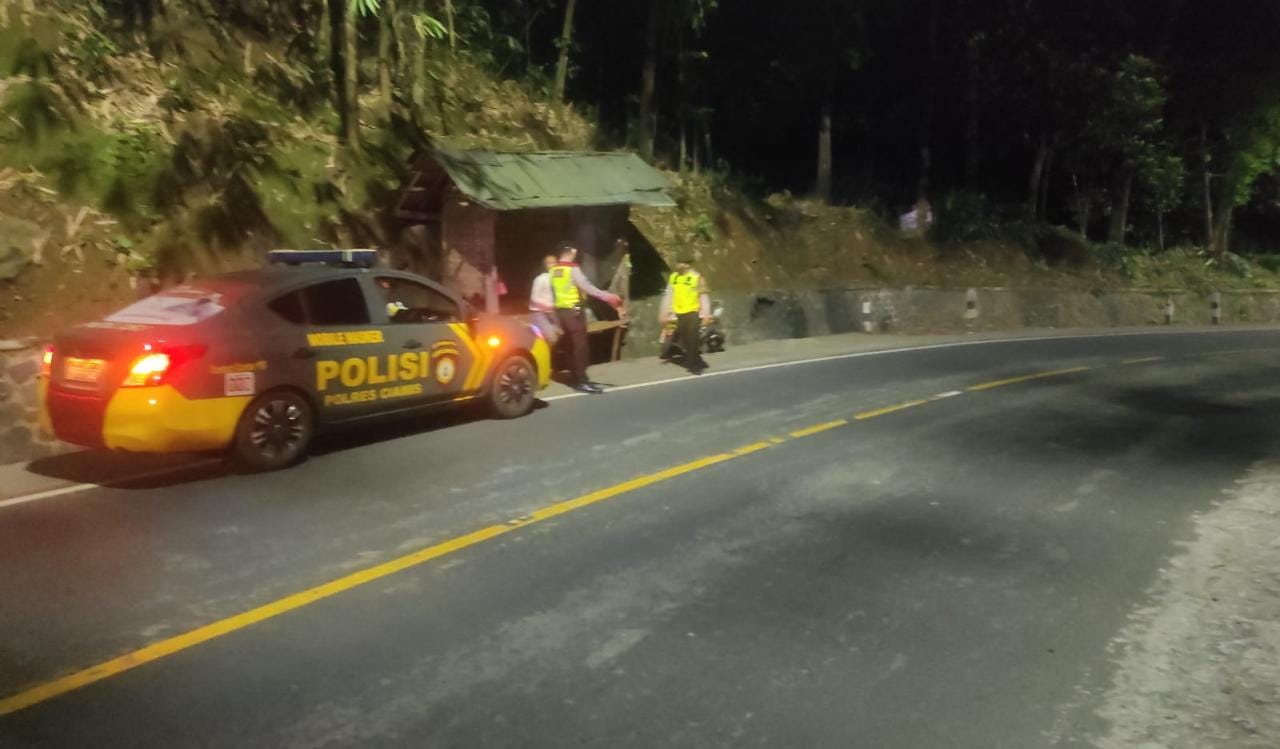 Antisipasi Gangguan Kamtibmas, Polres Ciamis Laksanakan Patroli