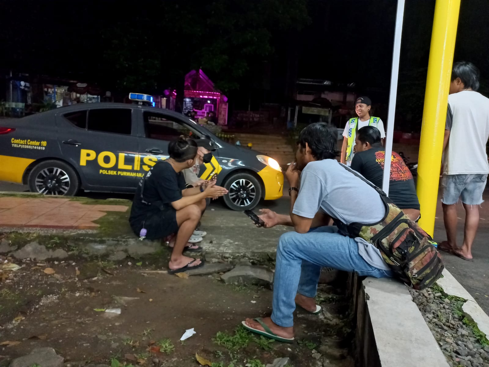 Polsek Purwaharja Laksanakan Patroli untuk Ciptakan Rasa Aman