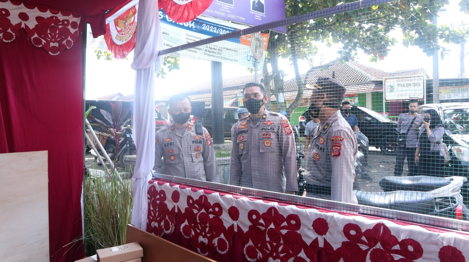 Polres Ciamis Siapkan Sarana Prasarana Penunjang Kegiatan Operasi Ketupat Lodaya 2022
