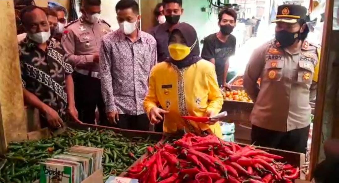 Jelang Lebaran, Walkot Banjar Sidak Pengecekan Harga Barang Kebutuhan Pokok Masyarakat
