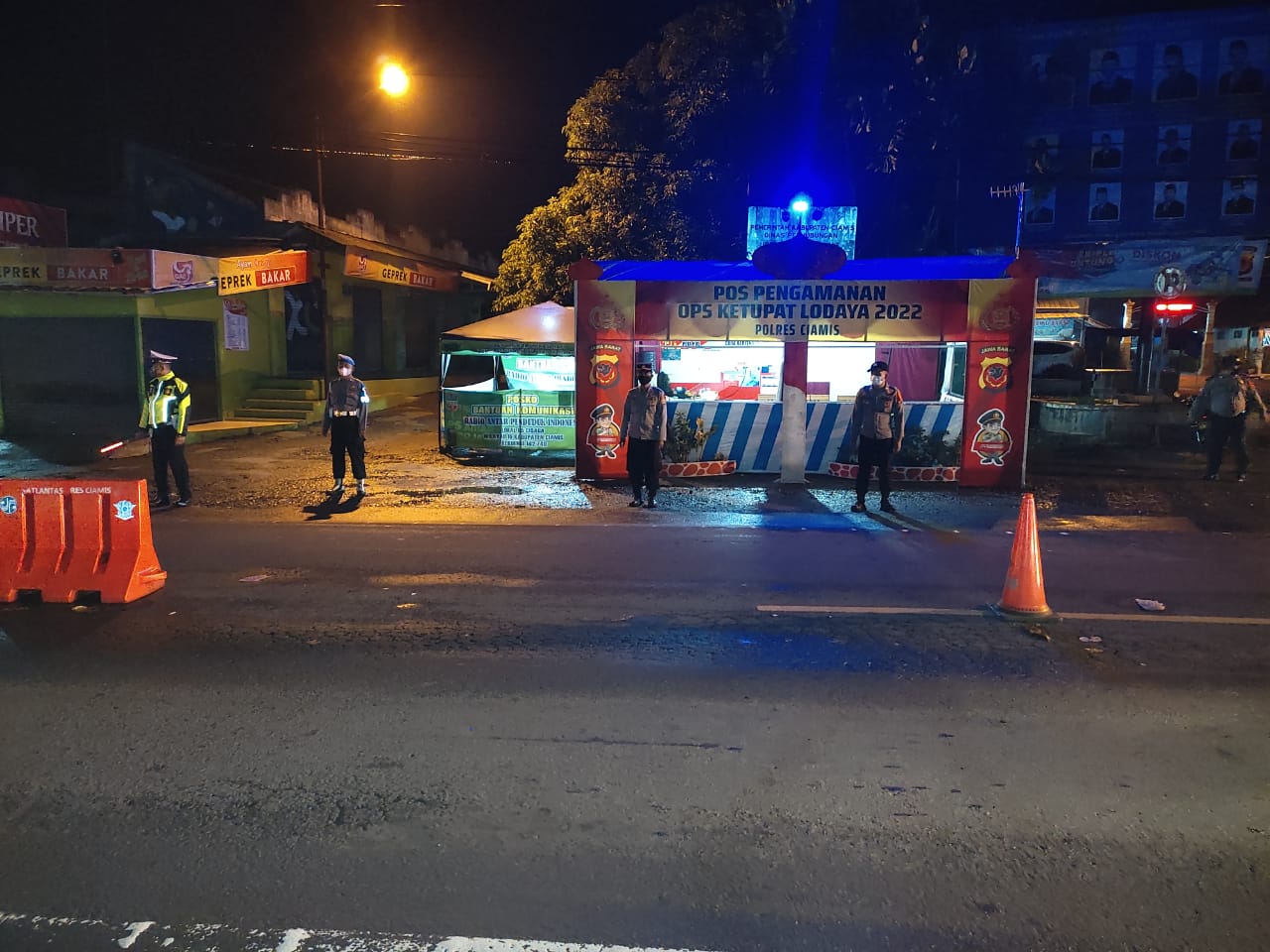 Polres Ciamis Perintahkan kepada Personel di Pos Pengamanan