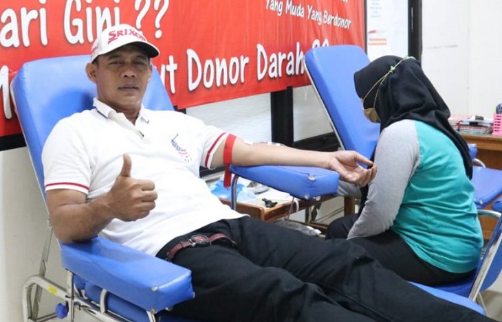 Ketua DPRD Pangandaran Ngaku Bangga Bisa Donor Darah Tepat Dihari Ulang Tahun
