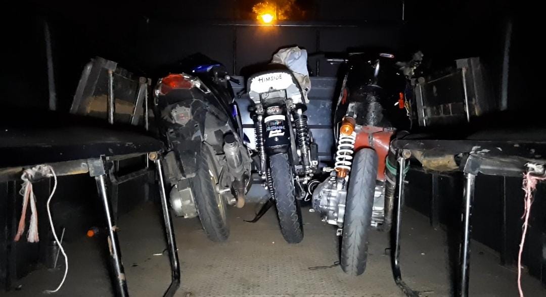 Belasan Pengendara Sepeda Motor di Banjar Berhasil Terjaring Operasi Knalpot Bising