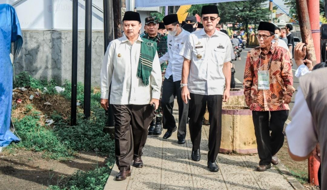 Bupati Ciamis Hadiri Peletakan Batu Pertama Gedung Dawah Islam
