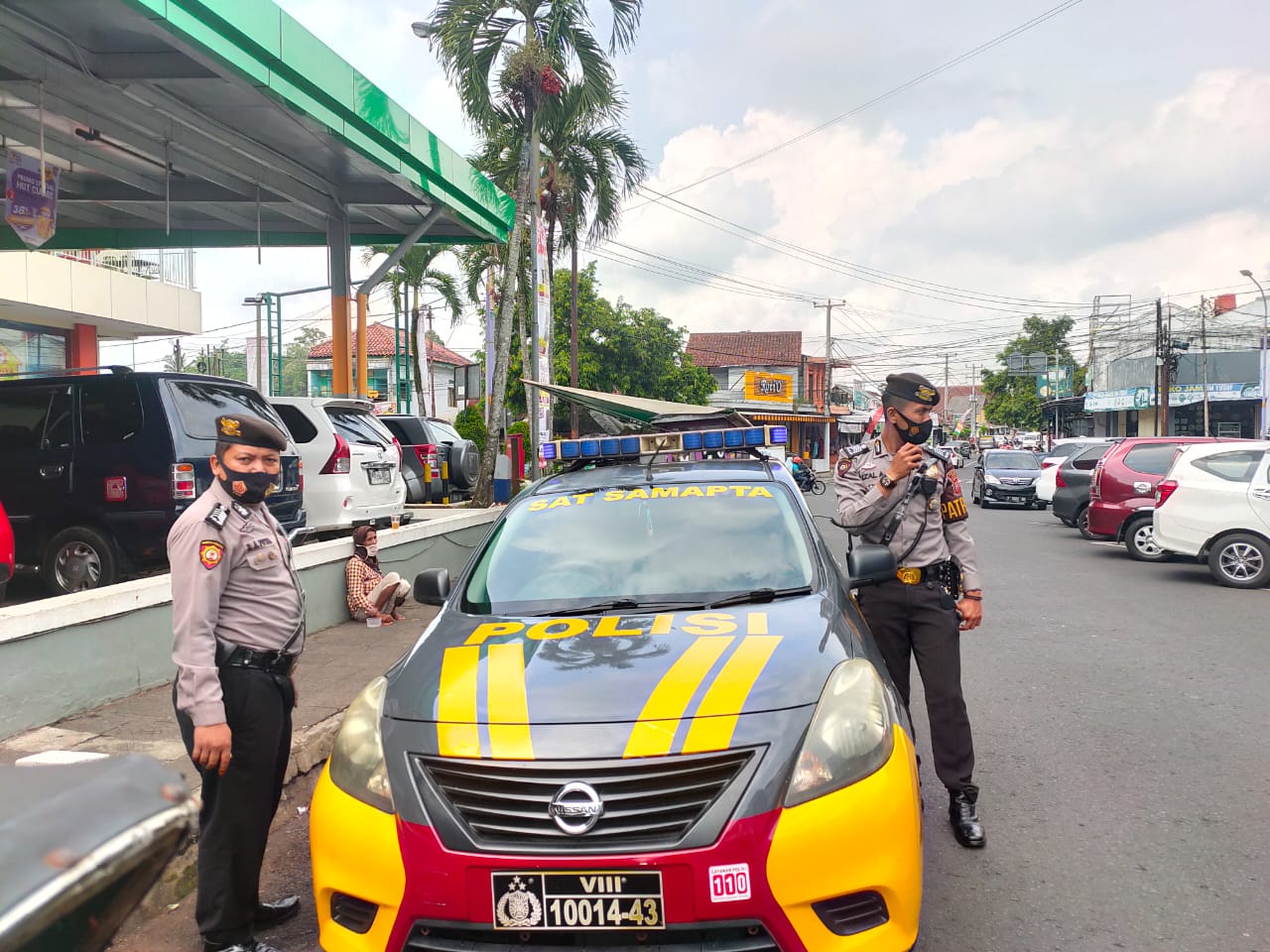 Polres Ciamis Laksanakan Sosialisasi dan Edukasi Protokol Kesehetan
