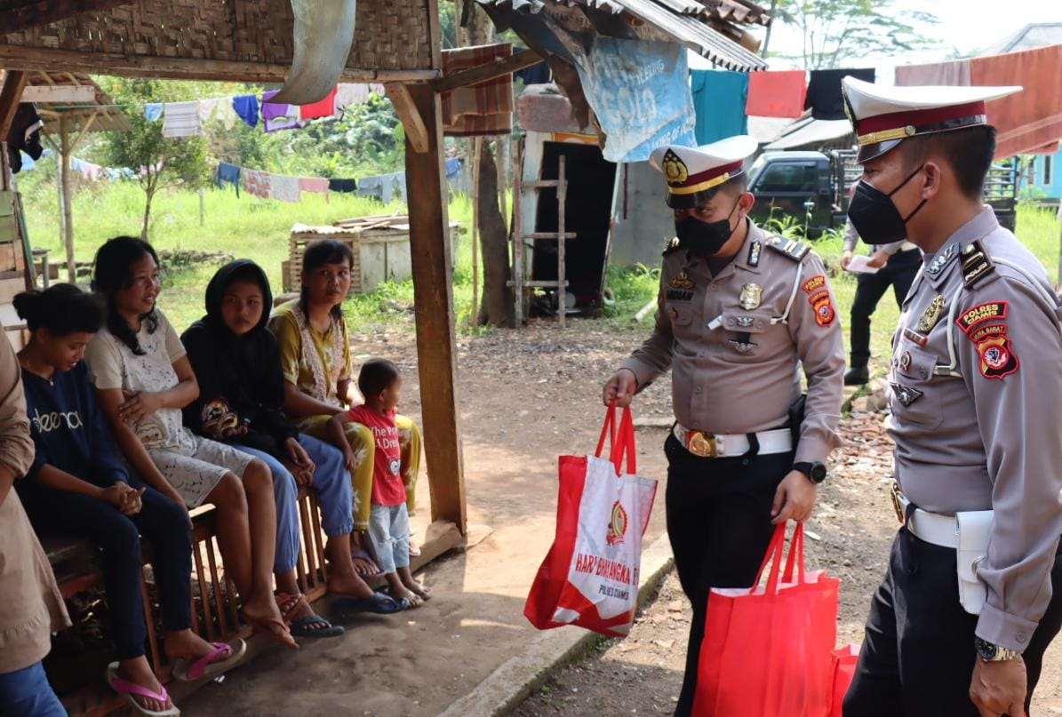 Polres Ciamis Terus Secara Masif Menebar Kebaikan kepada Masyarakat