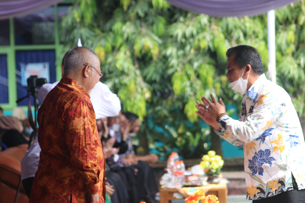 Wabup Yana Hadiri Acara Pelepasan Siswa Kelas IX SMPN 1 Ciamis