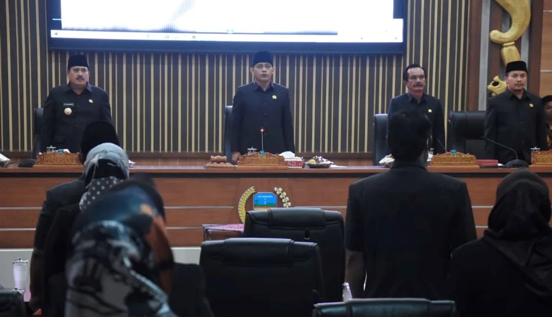 DPRD Pangandaran Gelar Rapat Paripurna Penetapan Persetujuan Raperda Tentang Pertanggungjawaban Pelaksanaan APBD TA 2021