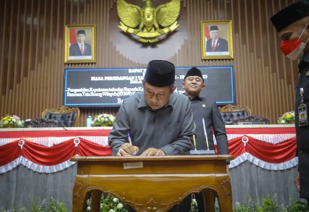 Tok! Raperda Rencana Tata Ruang Wilayah Kota Bandung Disetujui