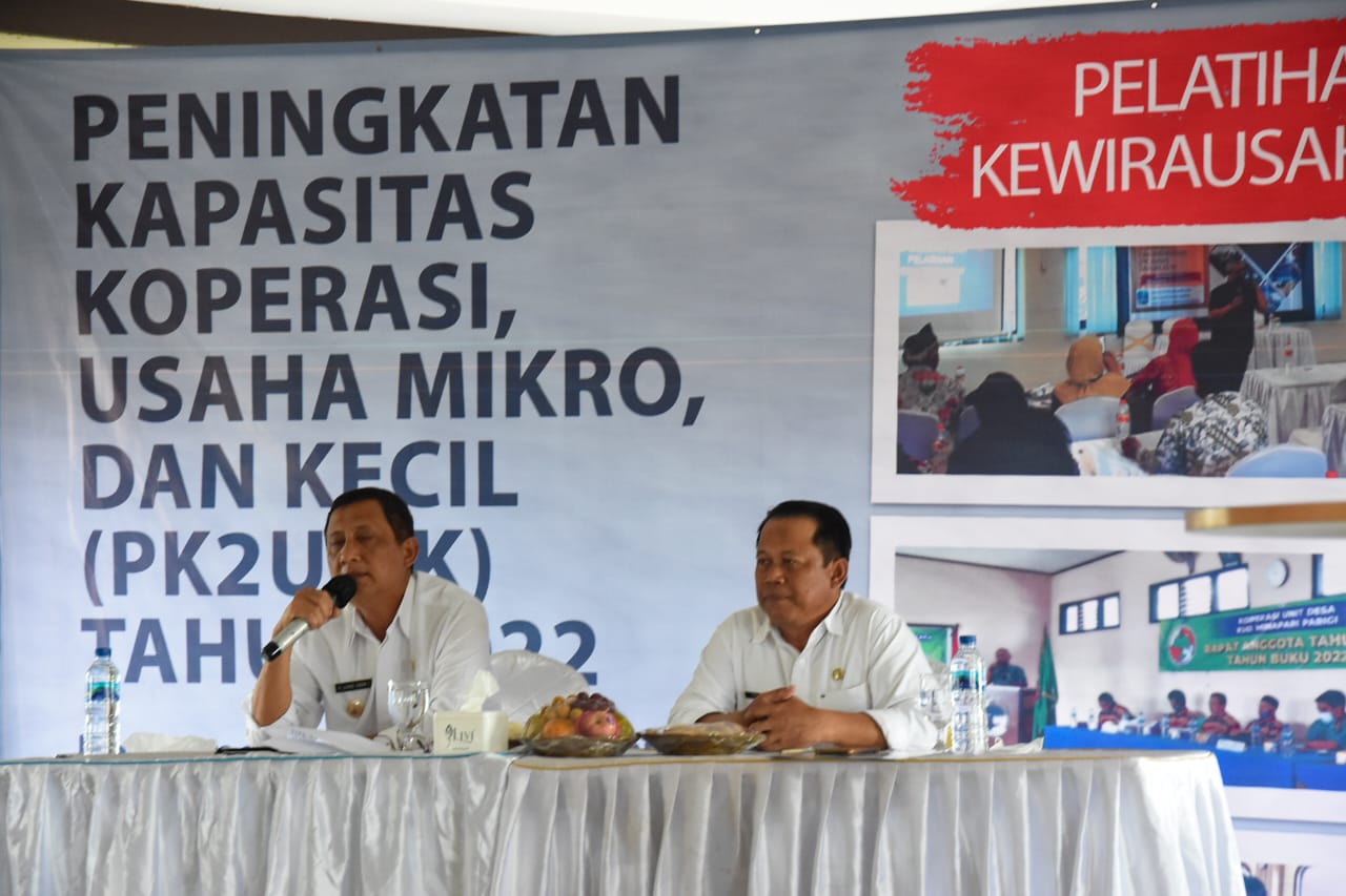 Wabup Pangandaran Hadiri Acara Peningkatan Kapasitas Koperasi, Usaha Mikro dan Kecil