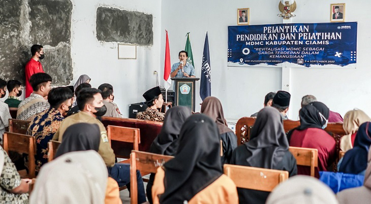 Wakil Bupati Ciamis Berharap Hadirnya MDMC Dapat Turunkan Posisi Resiko Bencana