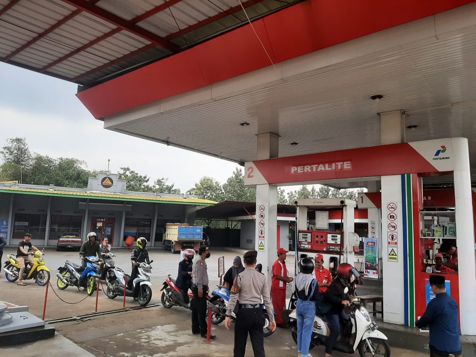 Kapolres Pangandaran Pastikan Pasca Penyesuaian Harga BBM di Pangandaran Aman