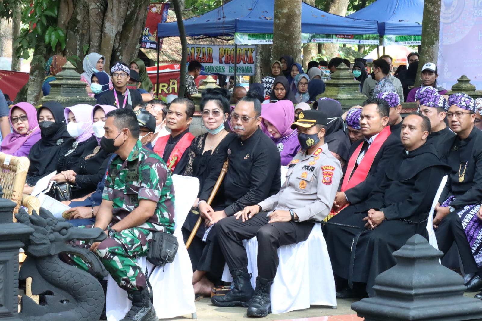 Kapolres Ciamis Hadir dalam Acara Milangkala Gong Perdamaian Dunia ke-13