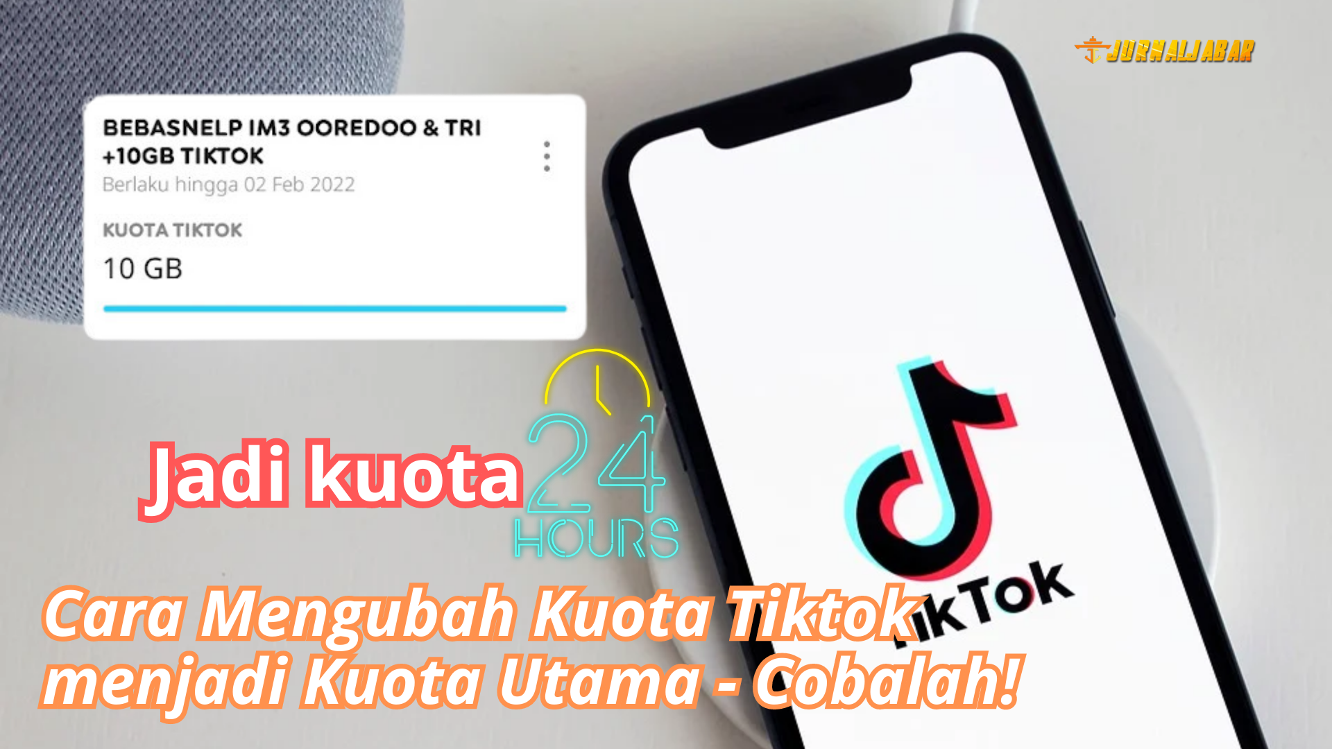 cara mengubah kuota tiktok menjadi kuota utama