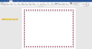 Cara Membuat Bingkai di Word Ternyata Gampang