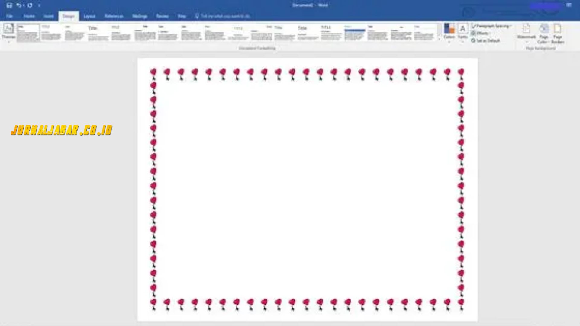 cara membuat dokumen di word