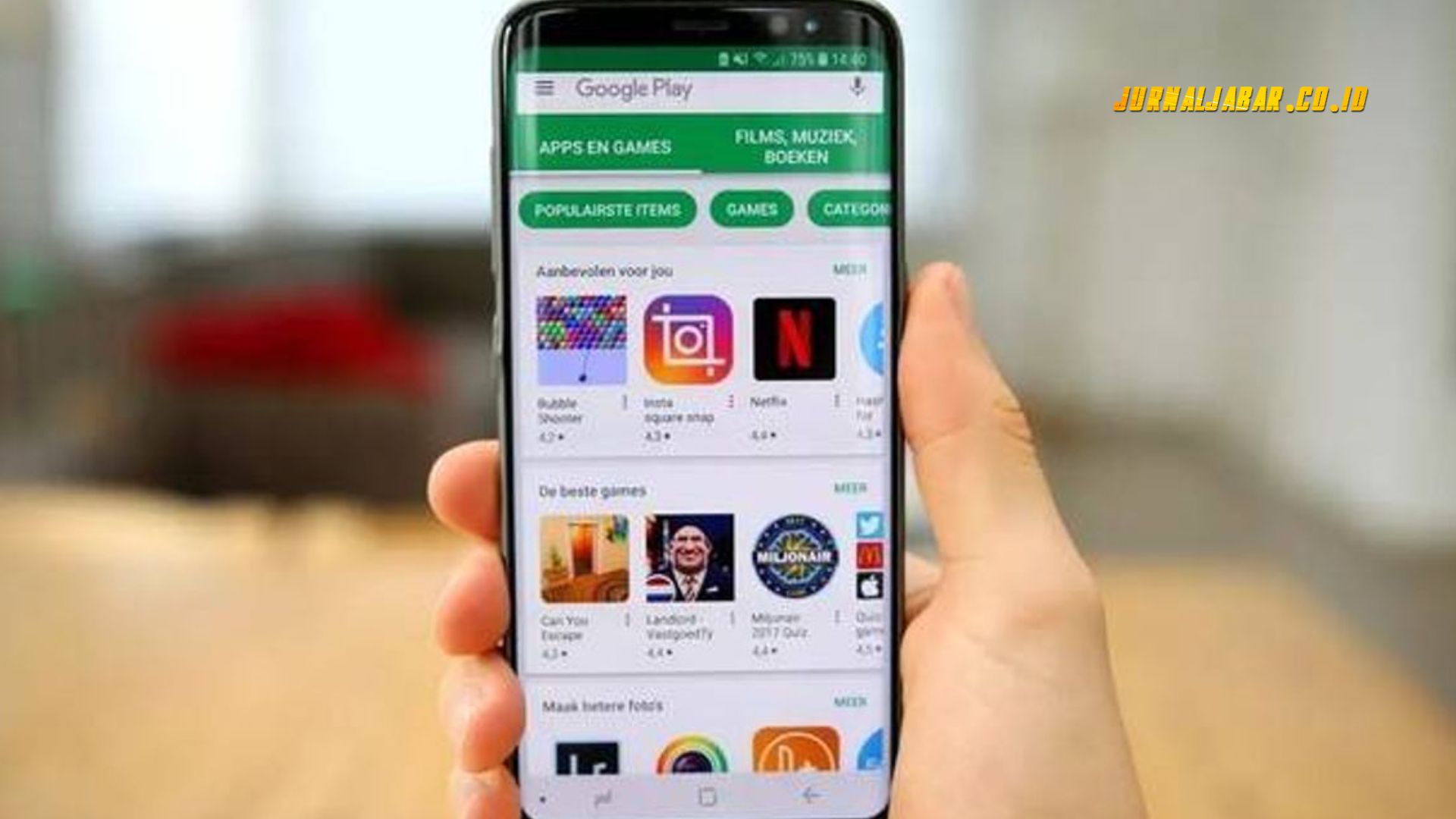 cara menghapus pencarian di playstore
